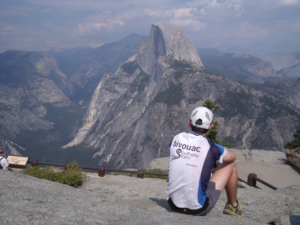 Riki looking out over Half Done