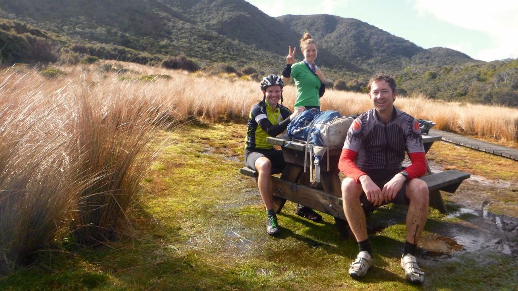 Chilling out at Saxon hut for Second lunch