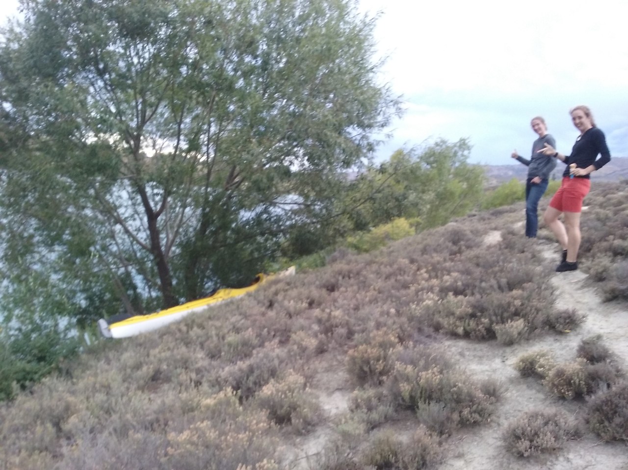 Not sure if this is the best place to store a kayak?