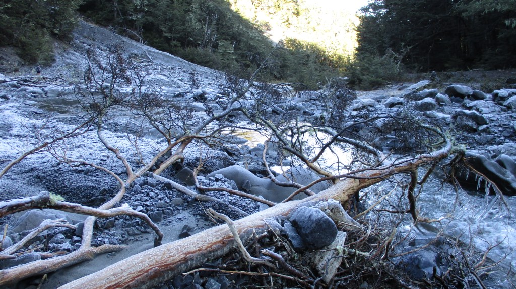 Frosty rocks and Icicles