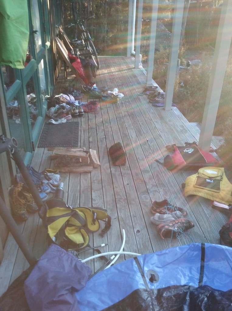 Gear explosion after and action packed activity day